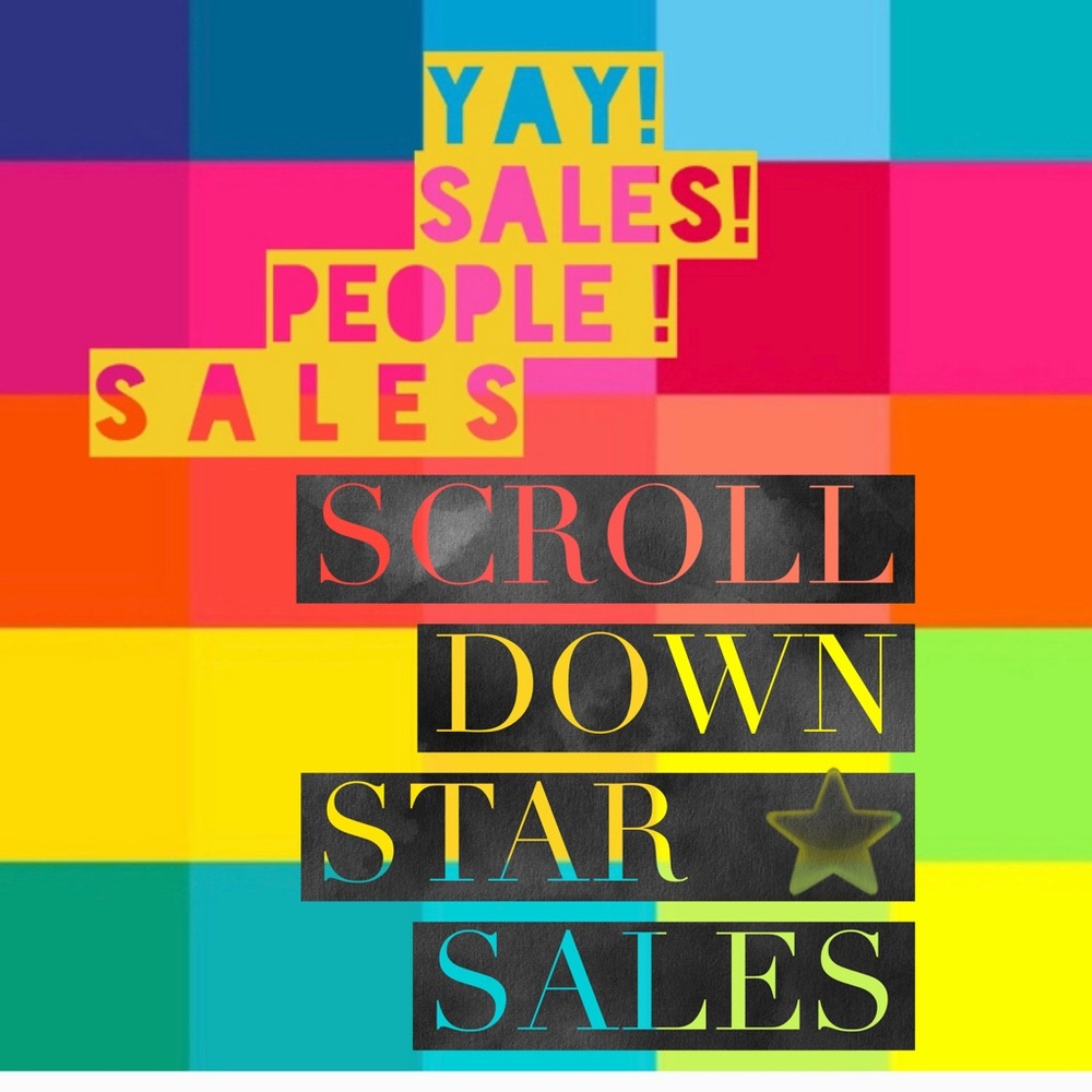 Sales! Whoop!